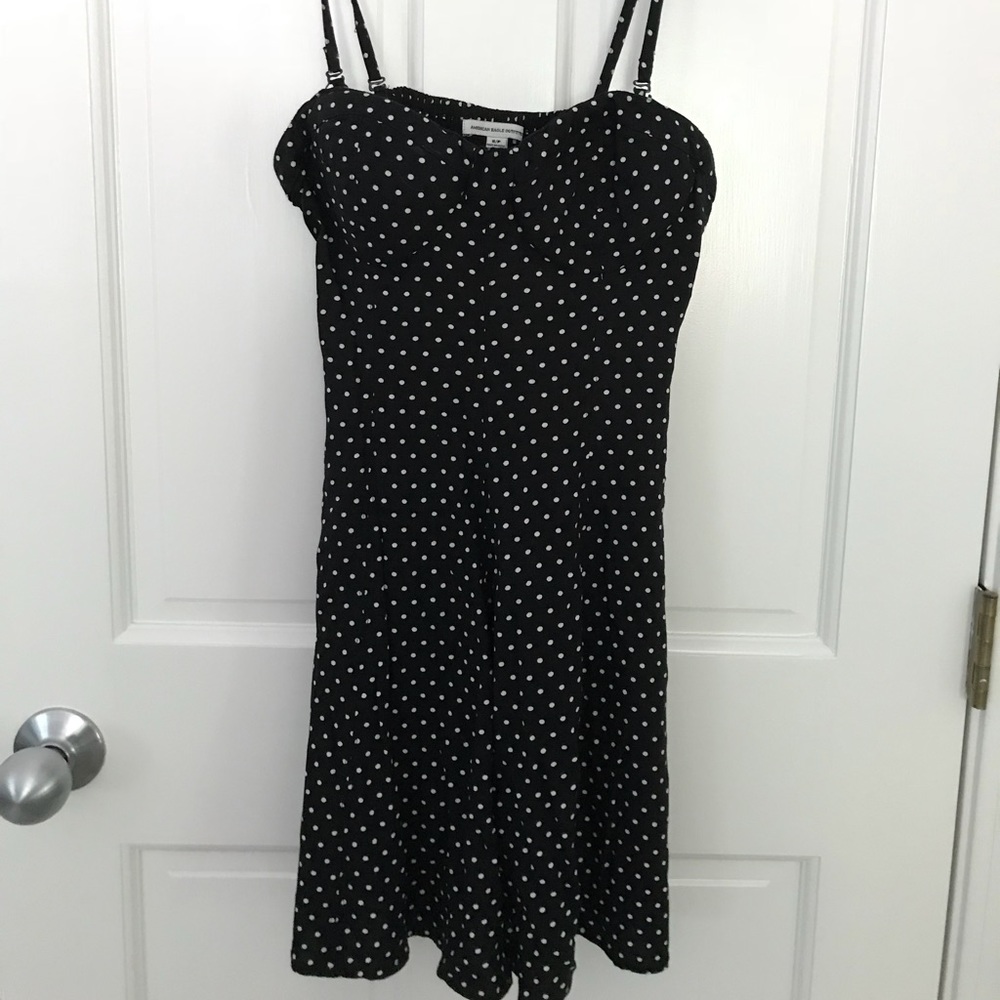 💟 American Eagle Polka Dot Dress